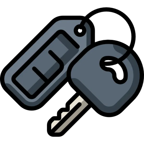 CHAVEIRO: conte com chaveiro para abrir o veículo em caso de perca da chave ou trancar a mesma dentro do veículo. 